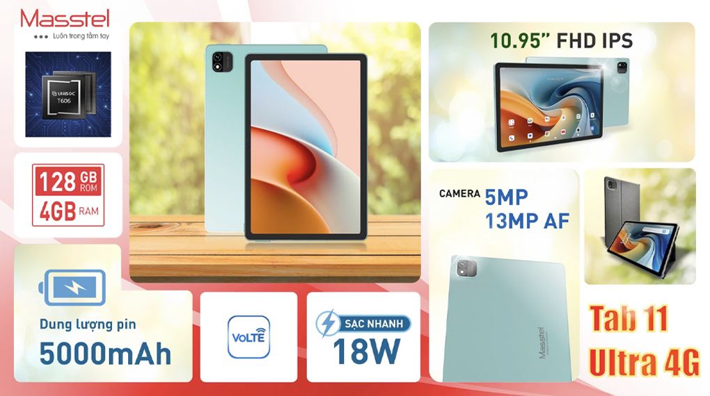 Đôi Nét Về Máy Tính Bảng Masstel Tab 11 Ultra Đôi Nét Về Máy Tính Bảng Masstel Tab 11 Ultra