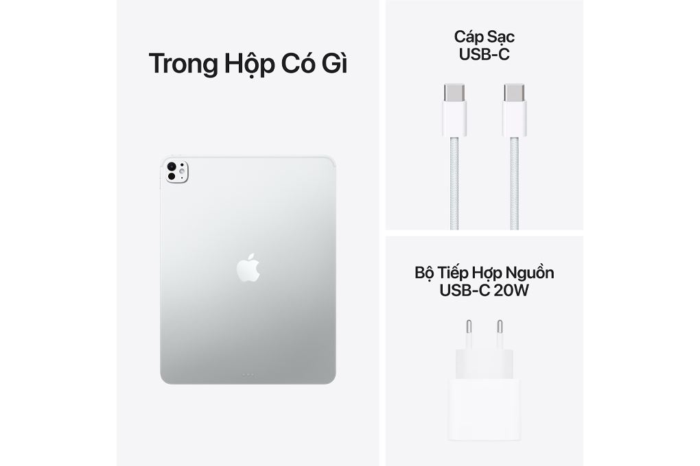 Máy tính bảng iPad Pro M5 13 inch WiFi 256GB Màu Bạc