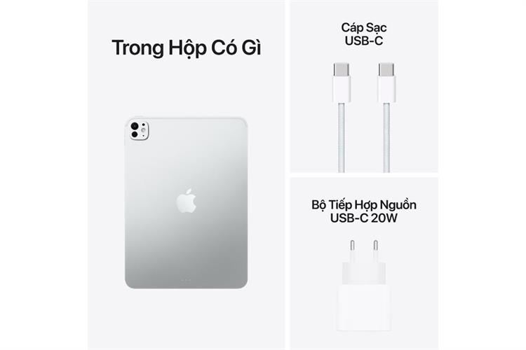 Máy tính bảng iPad Pro M5 11 inch 5G 1TB Màu Bạc