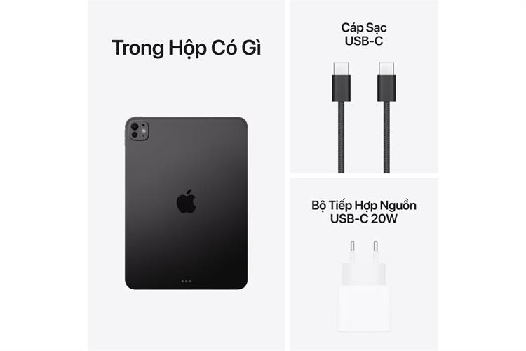 Máy tính bảng iPad Pro M5 11 inch Nano 5G 2TB Màu Đen