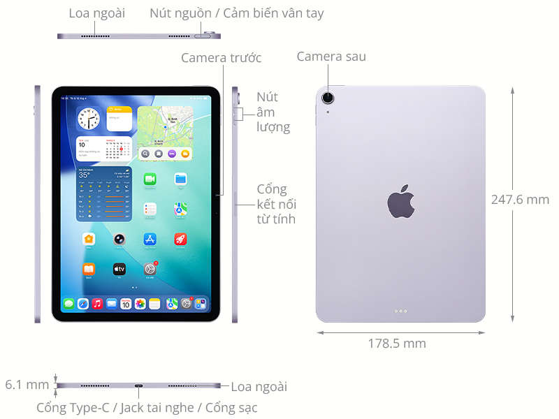 iPad Air M4 11 inch WiFi 256GB