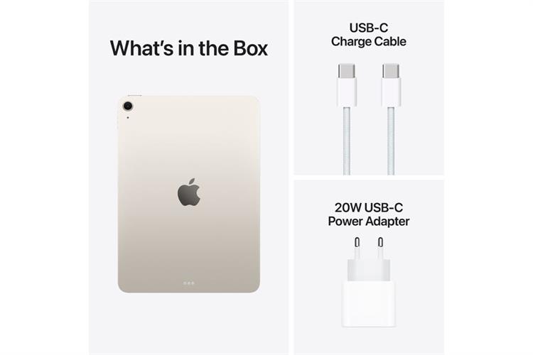 Máy tính bảng iPad Air M4 11 inch WiFi 1TB Màu Trắng Starlight