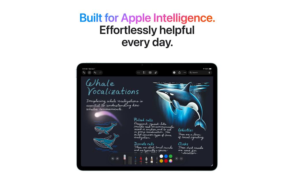 Máy tính bảng iPad Air M4 13 inch WiFi 256GB Màu Tím