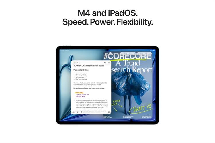 Máy tính bảng iPad Air M4 11 inch 5G 1TB Màu Tím