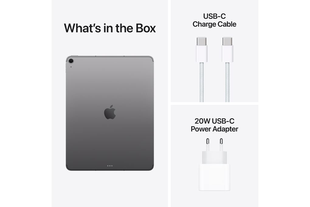 Máy tính bảng iPad Air M4 13 inch 5G 512GB Đen - Xám - 10