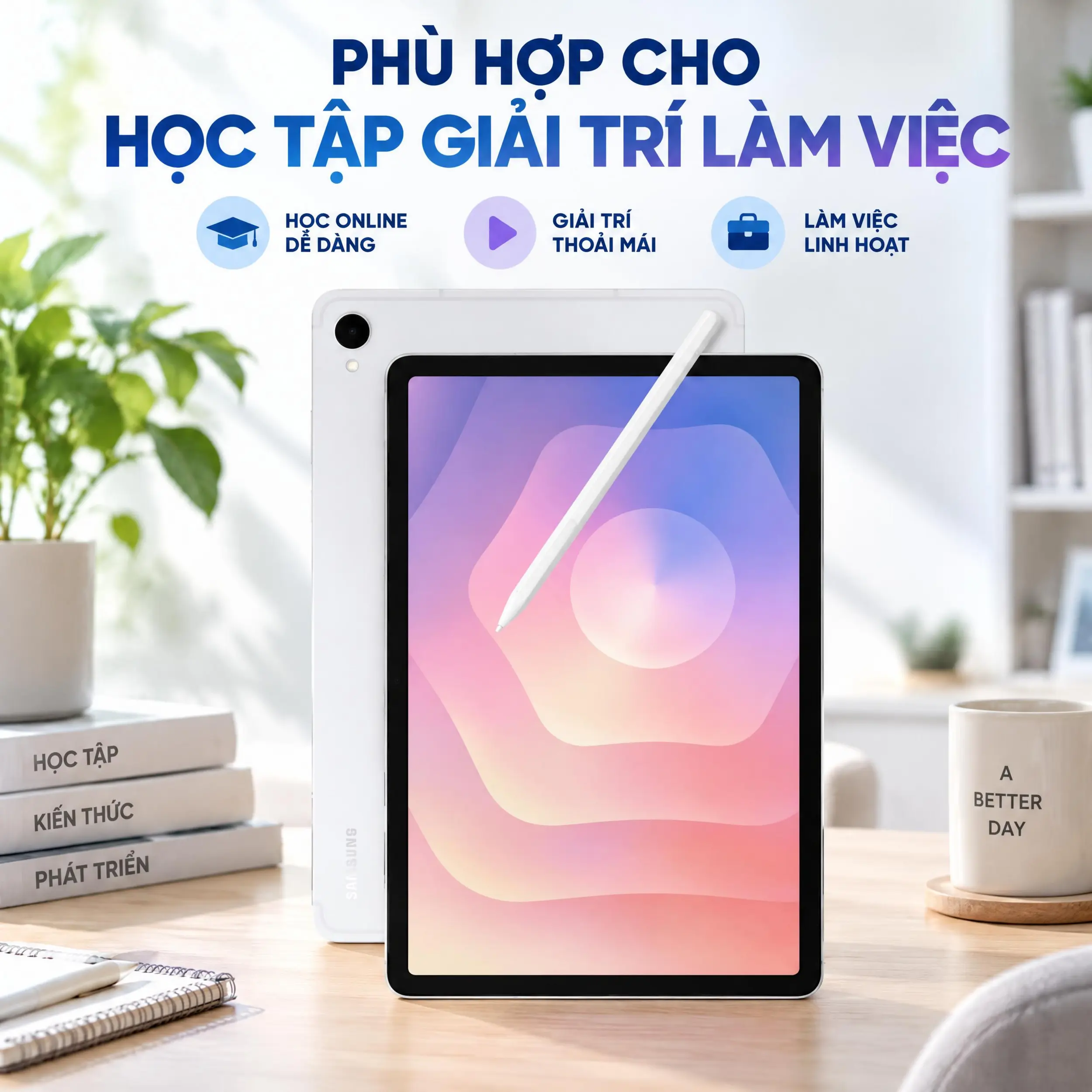 Samsung Galaxy Tab S12 Plus Wifi 12GB/256GB - Học tập giải trí Samsung Galaxy Tab S12 Plus Wifi 12GB/256GB - Học tập giải trí