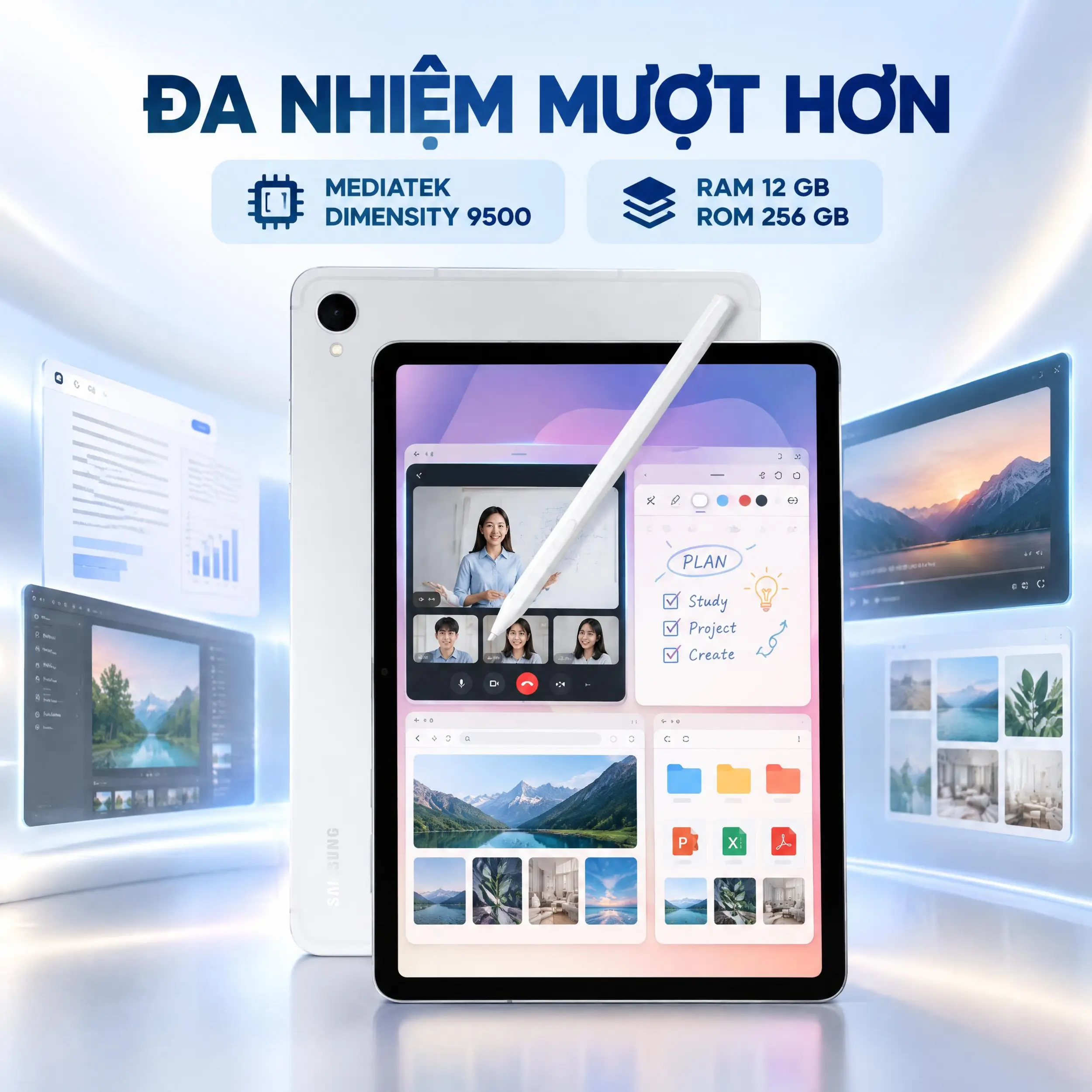 Samsung Galaxy Tab S12 Ultra Wifi 12GB/256GB - Đa nhiệm Samsung Galaxy Tab S12 Ultra Wifi 12GB/256GB - Đa nhiệm