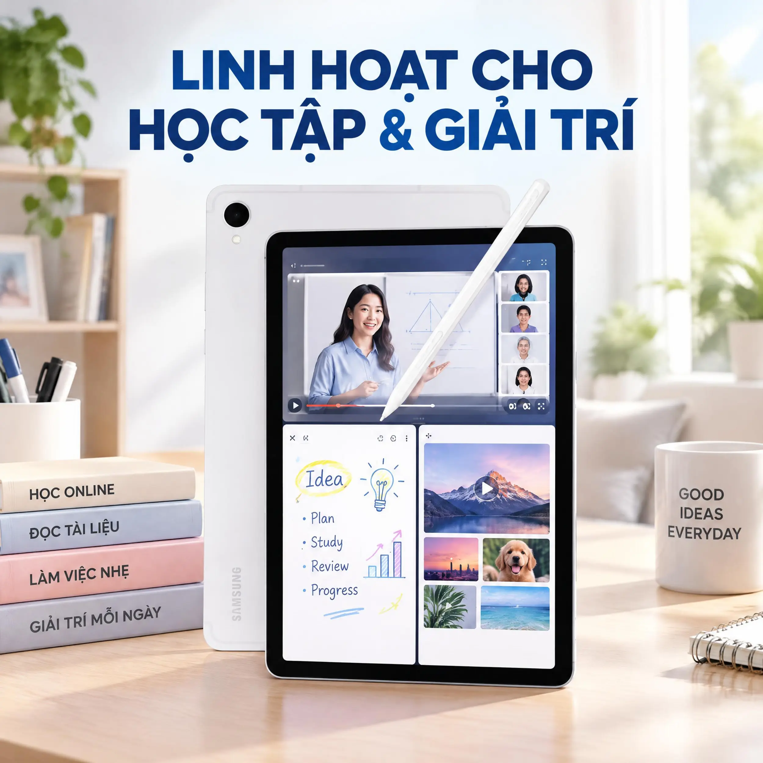 Samsung Galaxy Tab S12 Ultra 5G 12GB/256GB - Linh hoạt sử dụng Samsung Galaxy Tab S12 Ultra 5G 12GB/256GB - Linh hoạt sử dụng