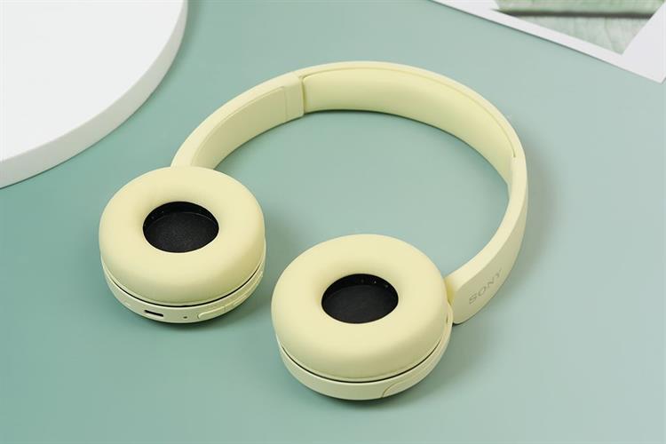 Tai nghe Bluetooth Chụp Tai Sony WH-CH520 Màu Vàng