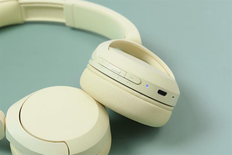 Tai nghe Bluetooth Chụp Tai Sony WH-CH520 Màu Vàng