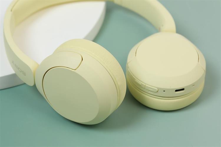 Tai nghe Bluetooth Chụp Tai Sony WH-CH520 Màu Vàng