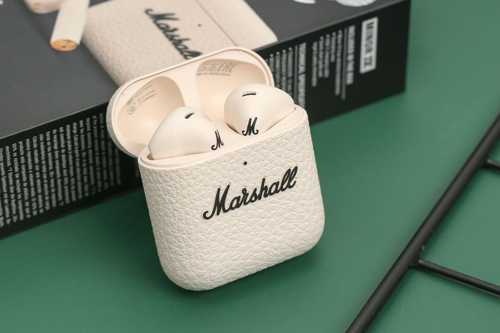 Tai nghe Bluetooth True Wireless Marshall Minor IV Màu Kem