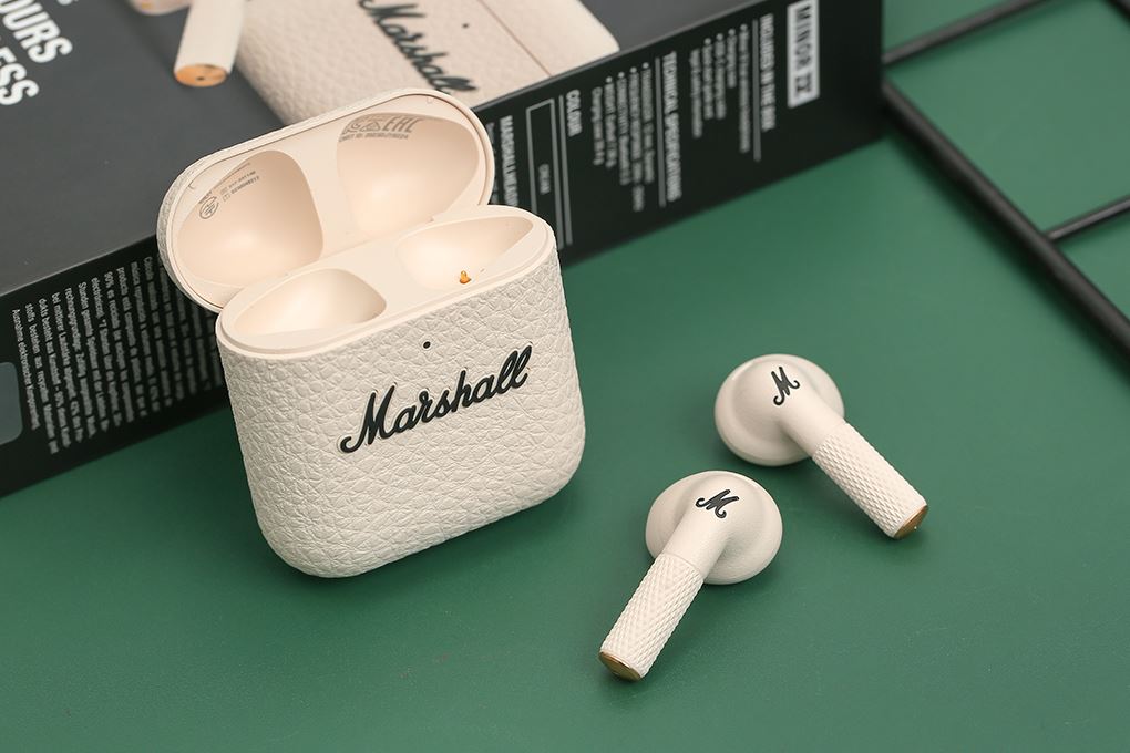 Tai nghe Bluetooth True Wireless Marshall Minor IV Màu Kem