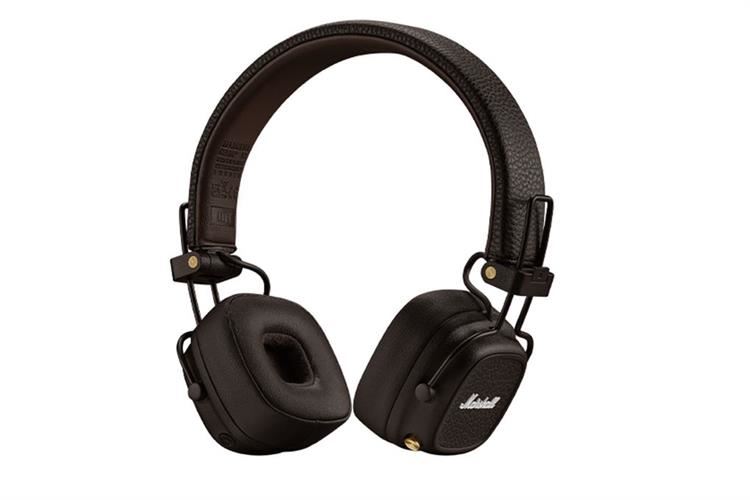 Tai nghe Bluetooth chụp tai Marshall Major V Màu Nâu