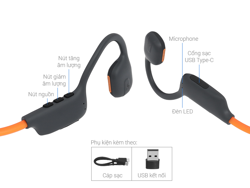 Tai nghe Bluetooth truyền âm thanh qua không khí Havit Hakii Light