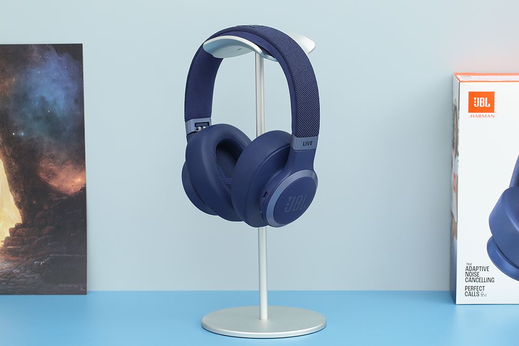Tai nghe Bluetooth Chụp Tai JBL LIVE 770NC Màu Xanh Dương