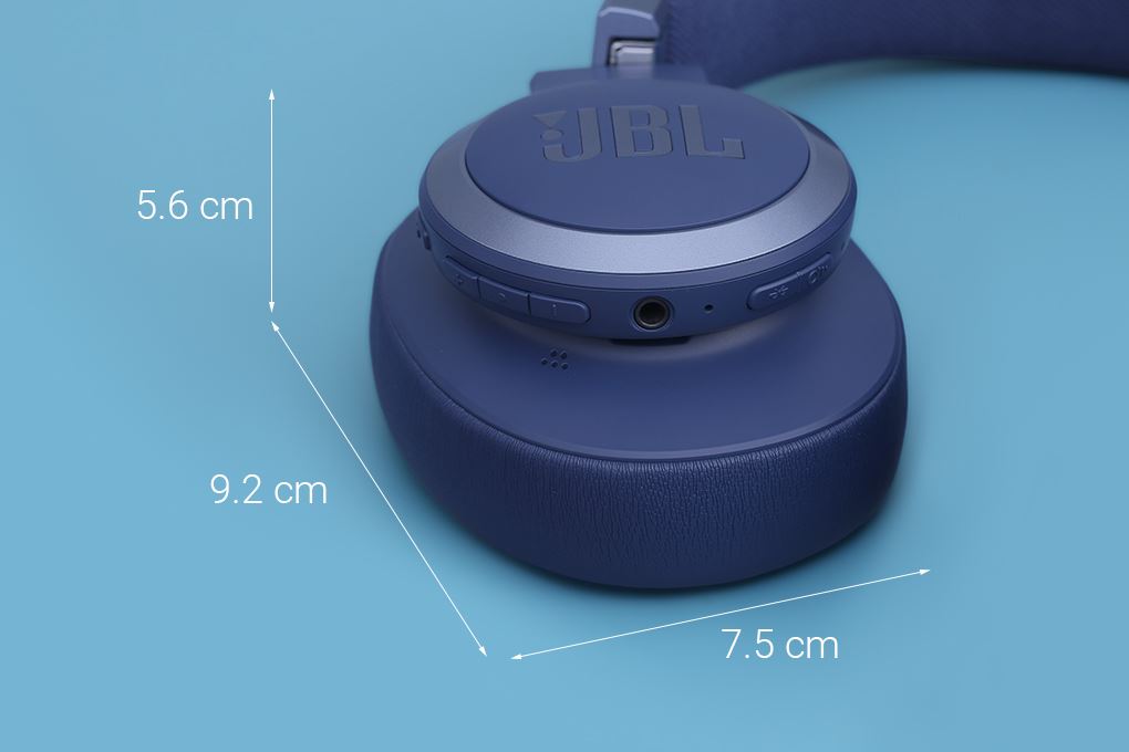 Tai nghe Bluetooth Chụp Tai JBL LIVE 770NC Màu Xanh Dương