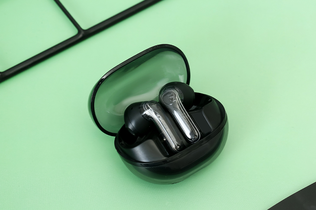 Tai nghe Bluetooth True Wireless Soundpeats Clear-Pods Màu Đen