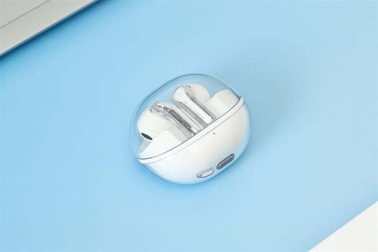 Tai nghe Bluetooth True Wireless Soundpeats Clear-Pods Màu Trắng