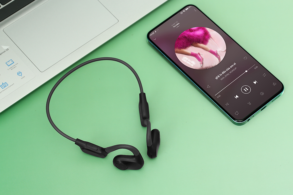 Tai nghe Bluetooth Thể thao Soundpeats RunFree Lite 2 Màu Đen