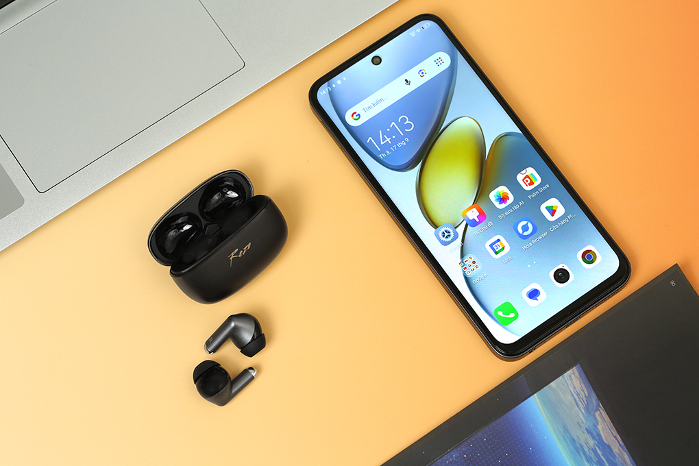Tai nghe Bluetooth True Wireless Rezo K50 Màu Đen
