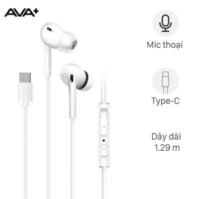 Tai nghe Có dây Type C AVA+ LiveBass E2