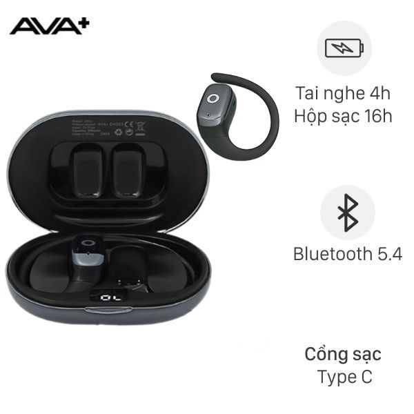 Tai nghe Open-Ear TWS AVA+ FreeGo OWS02