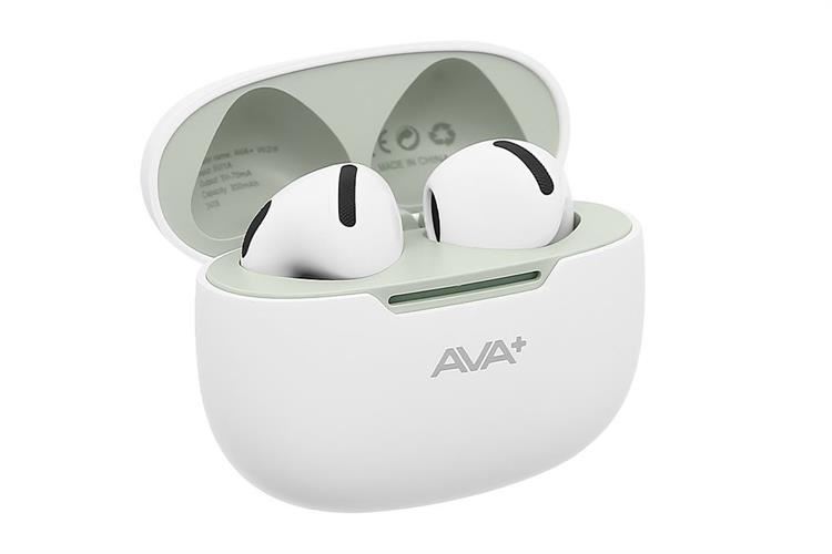 Tai nghe Bluetooth True Wireless AVA+ FreeGo W28 Màu Trắng