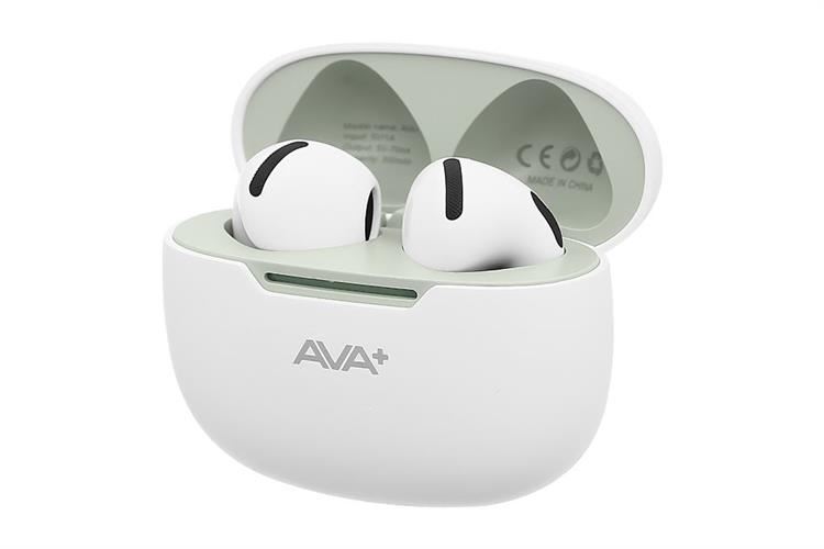Tai nghe Bluetooth True Wireless AVA+ FreeGo W28 Màu Trắng