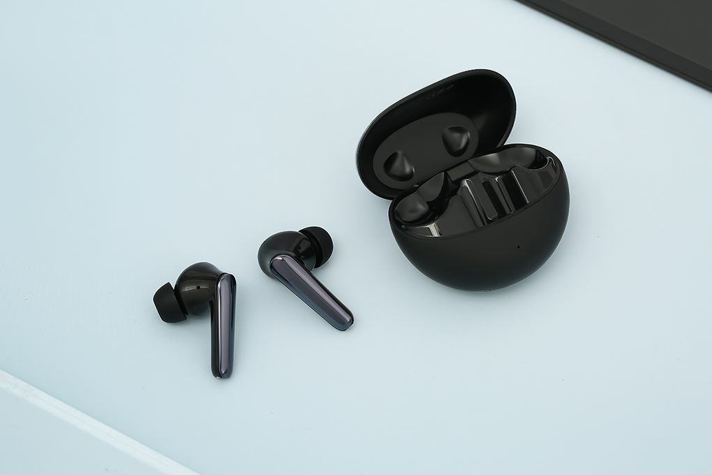 Tai nghe Bluetooth True Wireless Rezo RZ09 ANC Màu Đen