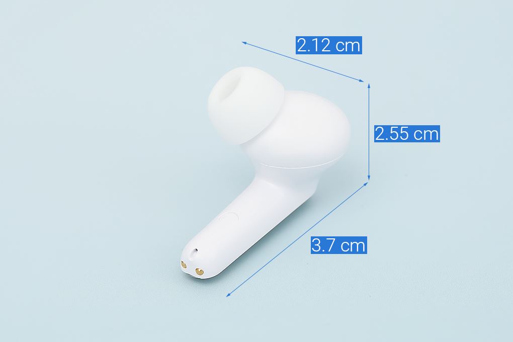 Tai nghe Bluetooth True Wireless Rezo RZ09 ANC Màu Trắng