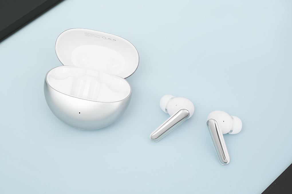 Tai nghe Bluetooth True Wireless Rezo RZ09 ANC Màu Trắng