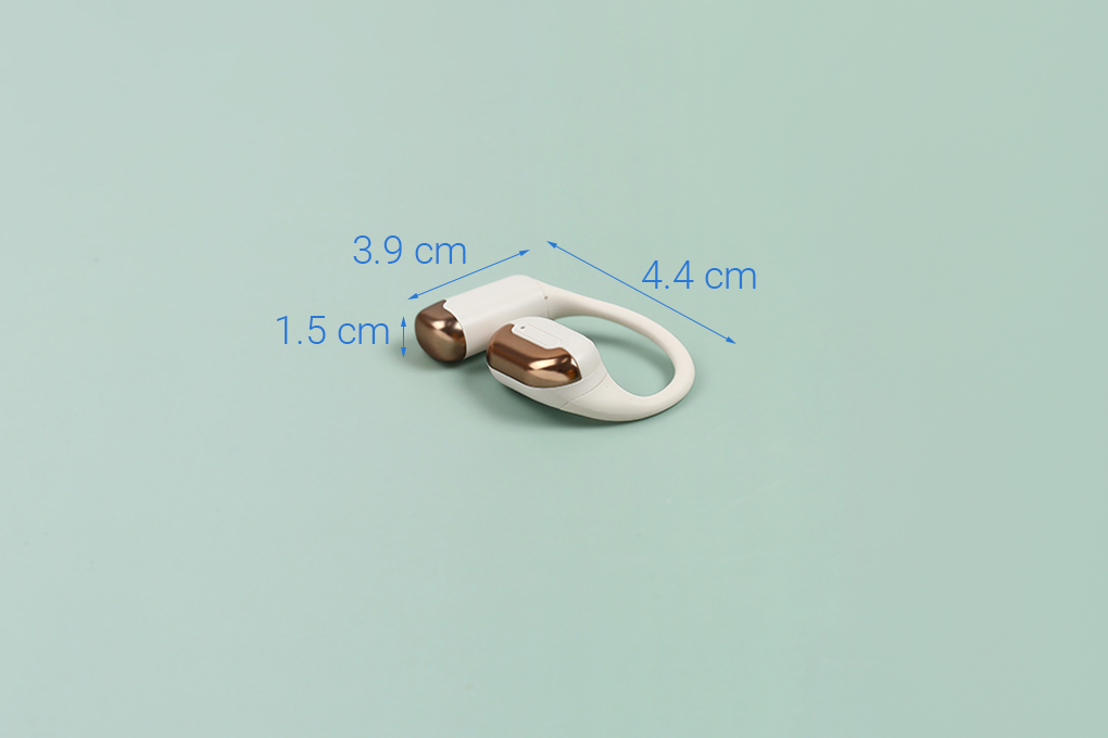 Tai nghe Bluetooth Open-Ear True Wireless AVA+ FreeGo OWS04 Màu Màu be