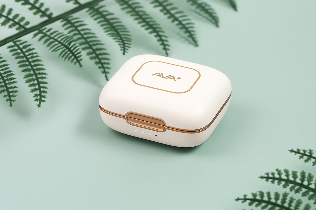 Tai nghe Bluetooth Open-Ear True Wireless AVA+ FreeGo OWS04 Màu Màu be