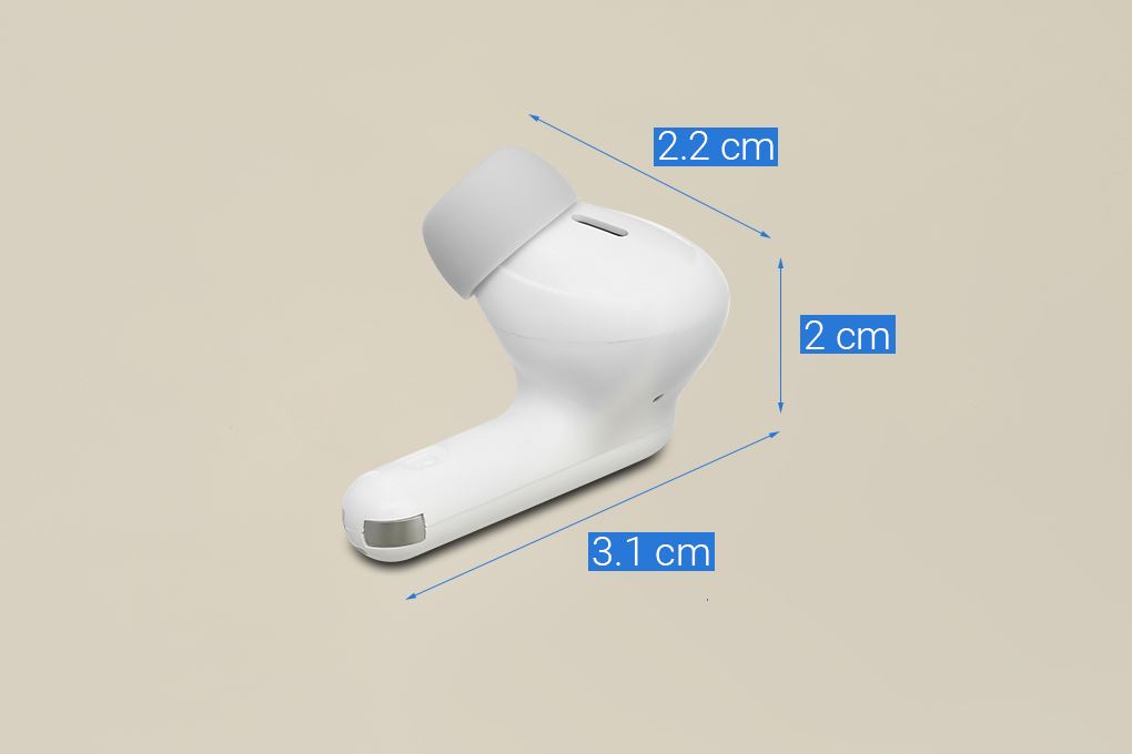 Tai nghe Bluetooth True Wireless Havit TW982 Life 01T Màu Trắng