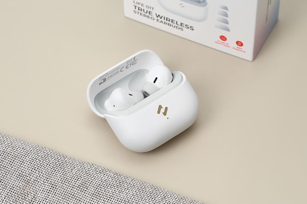 Tai nghe Bluetooth True Wireless Havit TW982 Life 01T Màu Trắng