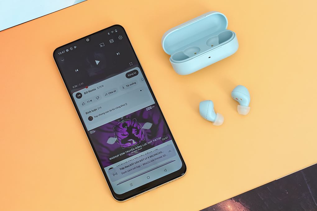 Tai nghe Bluetooth True Wireless Sony WF-C510 Màu Xanh Dương