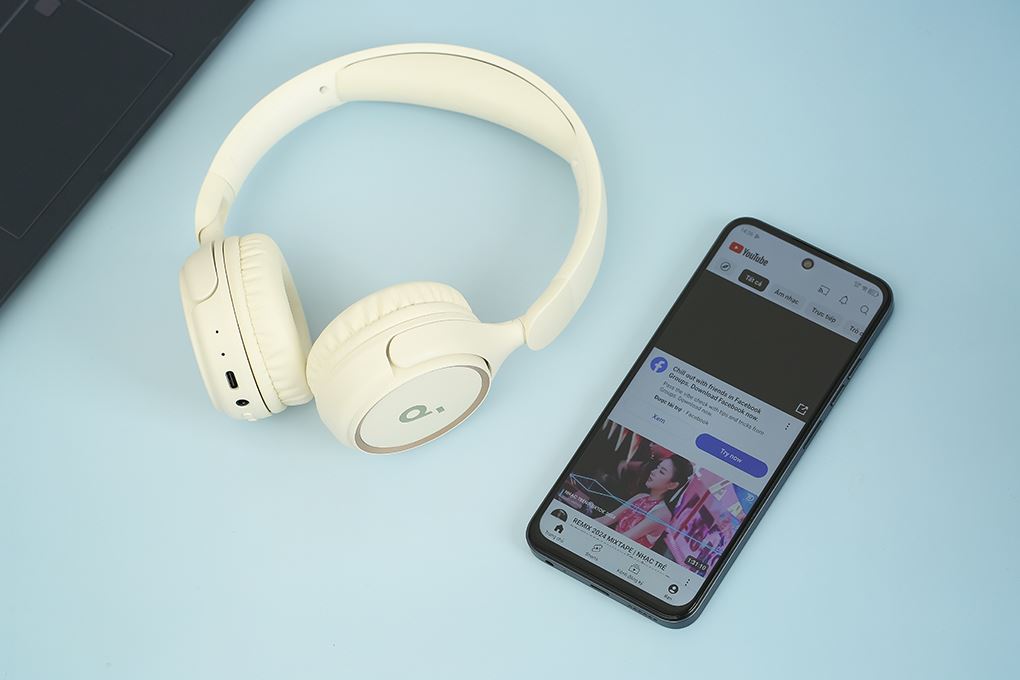 Tai nghe Bluetooth Chụp tai soundcore H30i Màu Trắng