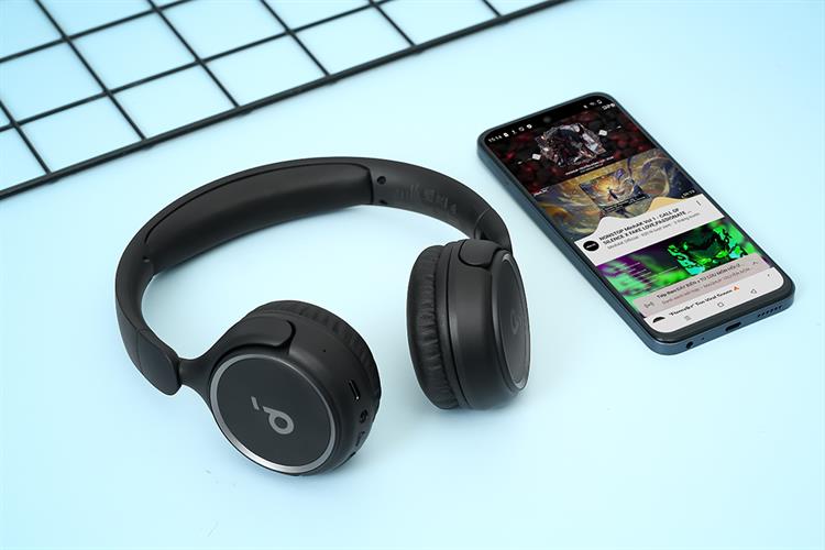 Tai nghe Bluetooth Chụp tai soundcore H30i Màu Đen