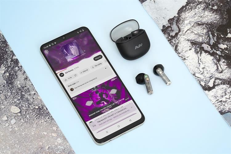 Tai nghe Bluetooth True Wireless AVA+ Go P310 Màu Đen