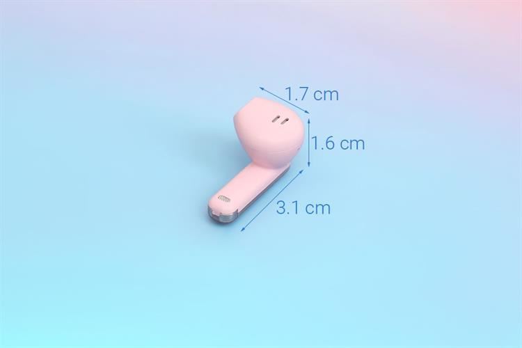 Tai nghe Bluetooth True Wireless AVA+ Go P310 Màu Hồng