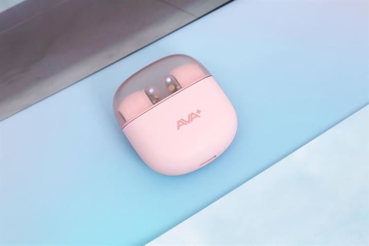 Tai nghe Bluetooth True Wireless AVA+ Go P310 Màu Hồng