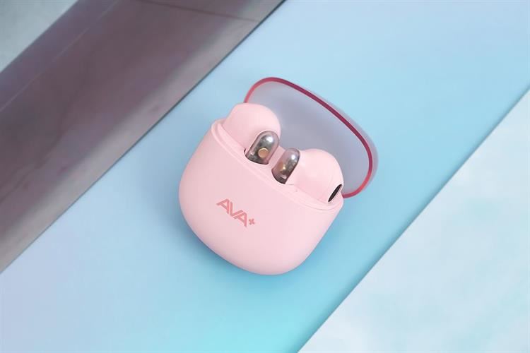 Tai nghe Bluetooth True Wireless AVA+ Go P310 Màu Hồng