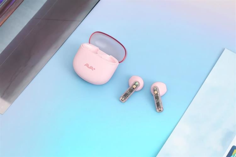 Tai nghe Bluetooth True Wireless AVA+ Go P310 Màu Hồng