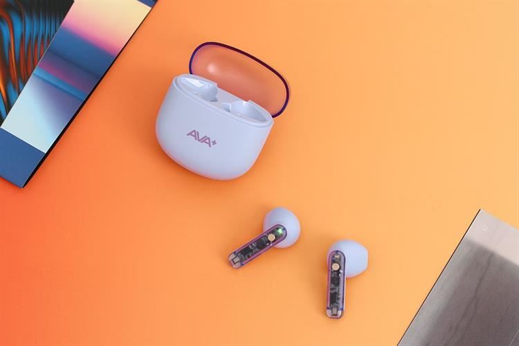 Tai nghe Bluetooth True Wireless AVA+ Go P310 Màu Tím