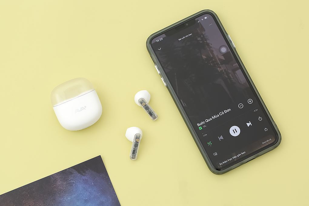 Tai nghe Bluetooth True Wireless AVA+ Go P310 Màu Trắng