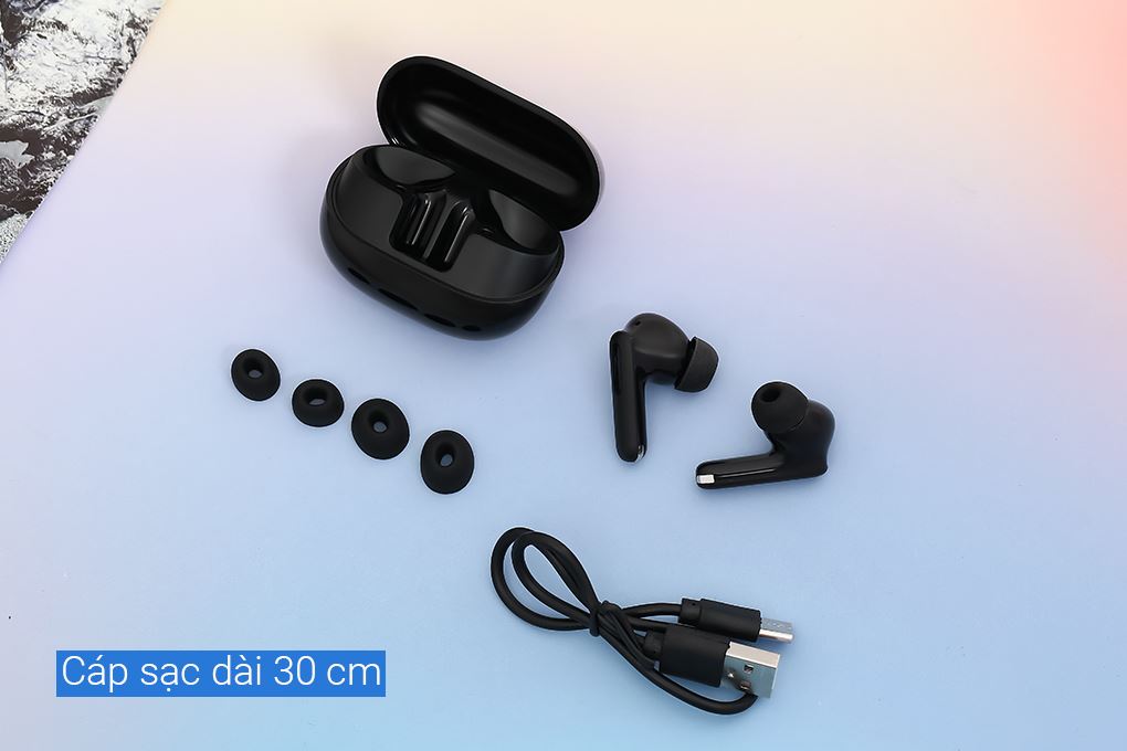 Tai nghe Bluetooth True Wireless AVA+ FreeGo PT52 Màu Đen