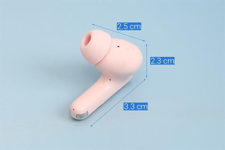 Tai nghe Bluetooth True Wireless AVA+ FreeGo PT52 Màu Hồng