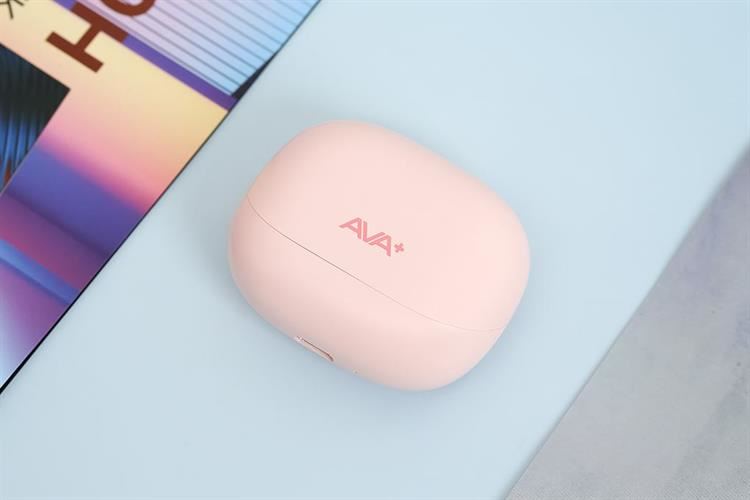 Tai nghe Bluetooth True Wireless AVA+ FreeGo PT52 Màu Hồng