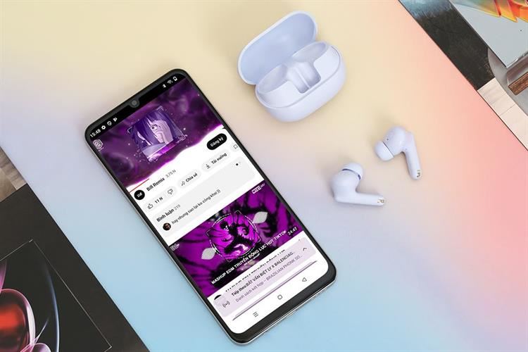 Tai nghe Bluetooth True Wireless AVA+ FreeGo PT52 Màu Tím